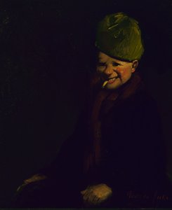 Nieuwjaars Schutter, 1917 door George Benjamin Luks