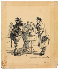 Straatverkoper, c.1895