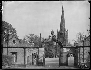 Aston Hall, Poort, Witton Lane, Aston Park, Aston, Birmingham, 1941