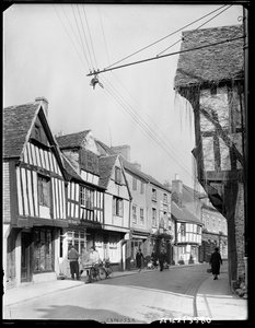 Friar Street, Worcester, Worcestershire, 1942
