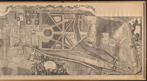 Een Topografisch Onderzoek van de Parochie van Kensington met Plannen en Elevaties van het Koninklijk Paleis en Tuinen, Hyde Park en Knightsbridge door George Bickham