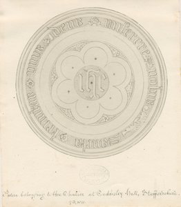 Paten van Teddesley Hall door George Buckler