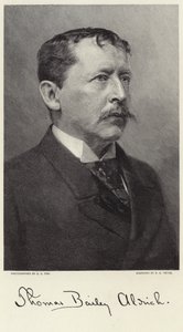 Portret van Thomas Bailey Aldrich