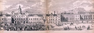 Panorama van Londen, 1849 door George C Leighton