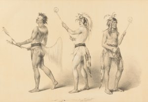 Balspelers - nr. 21 door George Catlin