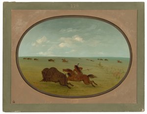 Buffeljacht, Sioux Indianen, Boven Missouri