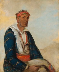 Cól-lee, een stamhoofd door George Catlin