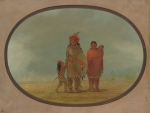 Koperen Hoofd, zijn vrouw en kinderen, 1855-1869