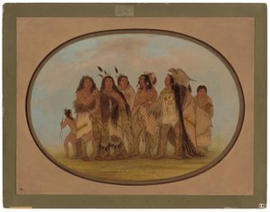 Onderscheiden Crow Indianen