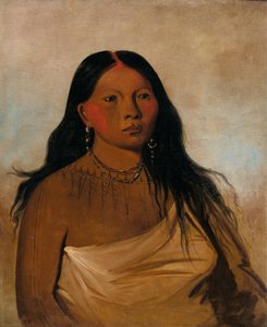 Káh-kée-tsee, dijen, een vrouw uit Wichita