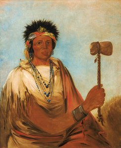 Men-són-se-ah, Linkerhand, een Krijger, 1830