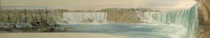Niagara Watervallen door George Catlin