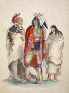 Noord-Amerikaanse Indianen, uitgegeven 1845 door George Catlin