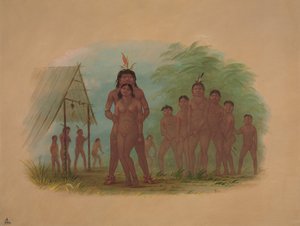 Orejona Indianen, 1854-1869
