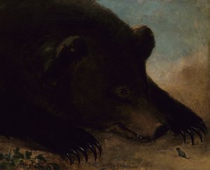 Portretten van een Grizzlybeer en Muis, Levensgroot, 1846-1848