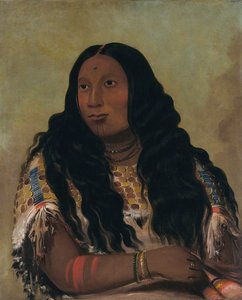 Tchón-su-móns-ka, Zandbank, Vrouw van de Handelaar François Chardon, 1832