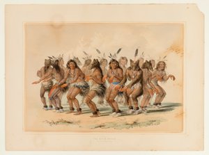 De berendans - nr. 18 door George Catlin