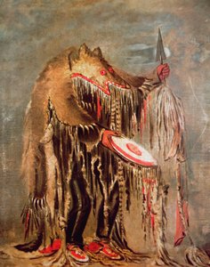 De Witte Buffel, c.1840 door George Catlin
