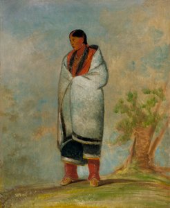 Wa-quóth-e-qua, De vrouw van de bok, Vrouw van de walvis door George Catlin