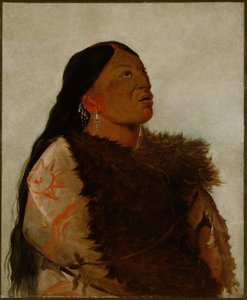 Vrouw van de Zes door George Catlin