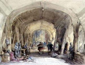 Interieur van een Adellijke Hal