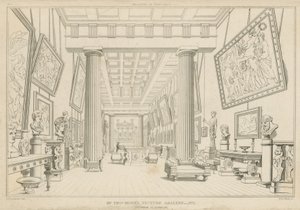 De Schilderijengalerij van de Heer Thomas Hope door George Cattermole