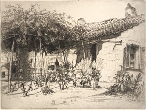 La Maison de la Blanchisseuse door George Charles Aid