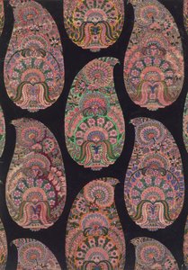 Stofontwerp voor Paisley-sjaals, ca. 1871 door George Charles Haite