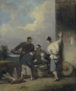 Koelies Rond de Voedselkraam, na 1825