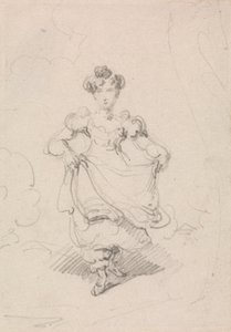 Miss Louisa Georgiana Murray door George Chinnery