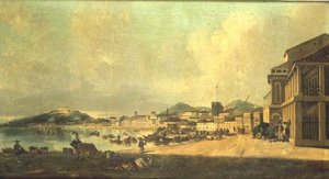 Uitzicht op Macao