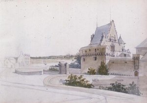 Uitzicht op Nantes
