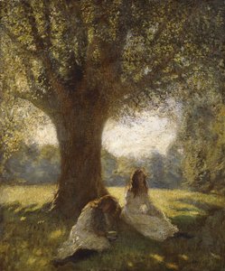 Een Schaduwrijke Plek door George Clausen