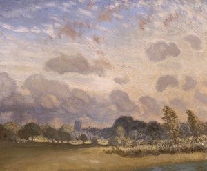 Clavering Kerk, c. 1908 door George Clausen