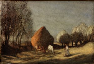 Hooiveld, Widdington door George Clausen
