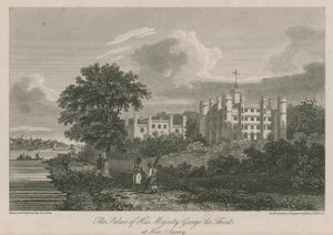 Het Paleis van Zijne Majesteit Koning George III in Kew, Surrey