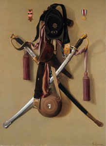 Regalia uit de Burgeroorlog van majoor Levi Gheen McCauley door George Cope