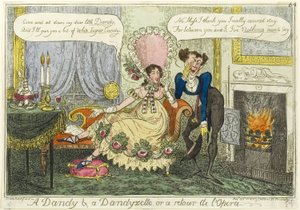 Een dandy  een dandyzette