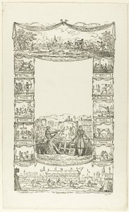 Anekdotes: Rand voor een Titelpagina door George Cruikshank