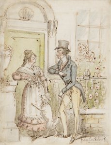 Hofmakerij door George Cruikshank