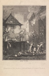Verspreiding van de Jacobitische Club en de dood van Cordwell Firebras door George Cruikshank