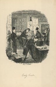 Vroege koetsen door George Cruikshank