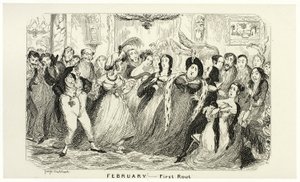 Februari - Eerste Rout van George Cruikshank