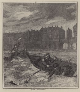 Illustratie voor Jack Sheppard door George Cruikshank
