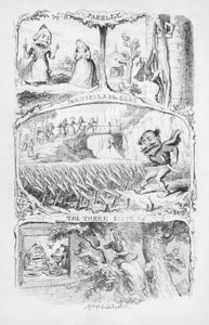 Illustratie voor The Pentamerone door George Cruikshank door George Cruikshank