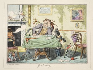 Jaloezie door George Cruikshank
