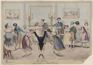 Les Graces, ongemakken bij Quadrille-dansen