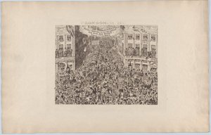 Londen, in 1851, 1851 door George Cruikshank
