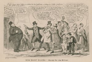 Nieuwe Saint Giles door George Cruikshank