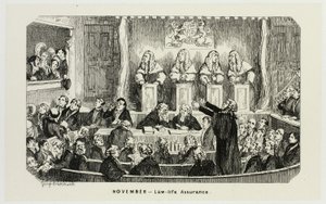 November - Law-Life Assurance van George Cruikshank